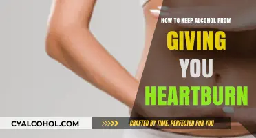 Preventing Heartburn When Drinking Alcohol