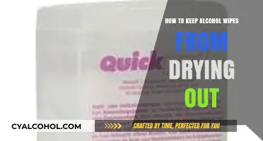 Alcohol Wipes: Preventing Dryness and Maintaining Moisture