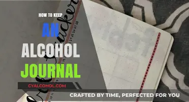 Track Your Drinks: A Guide to Maintaining an Alcohol Journal