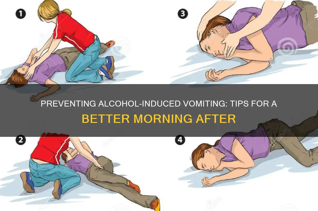 how to keep from throwing up from alcohol