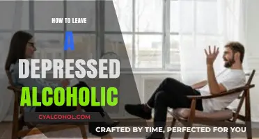Leaving a Depressed Alcoholic: Compassionate Steps for Your Well-Being