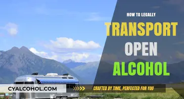 Legally Transporting Open Alcohol: Tips for Safe and Compliant Travel