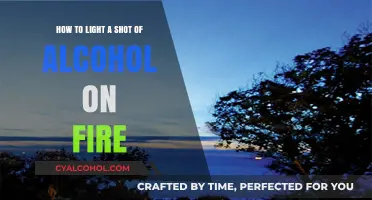 Lighting Alcohol: A Step-by-Step Guide to Flaming Shots