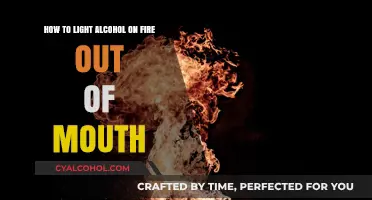 Fire-Breathing: Lighting Alcohol Safely