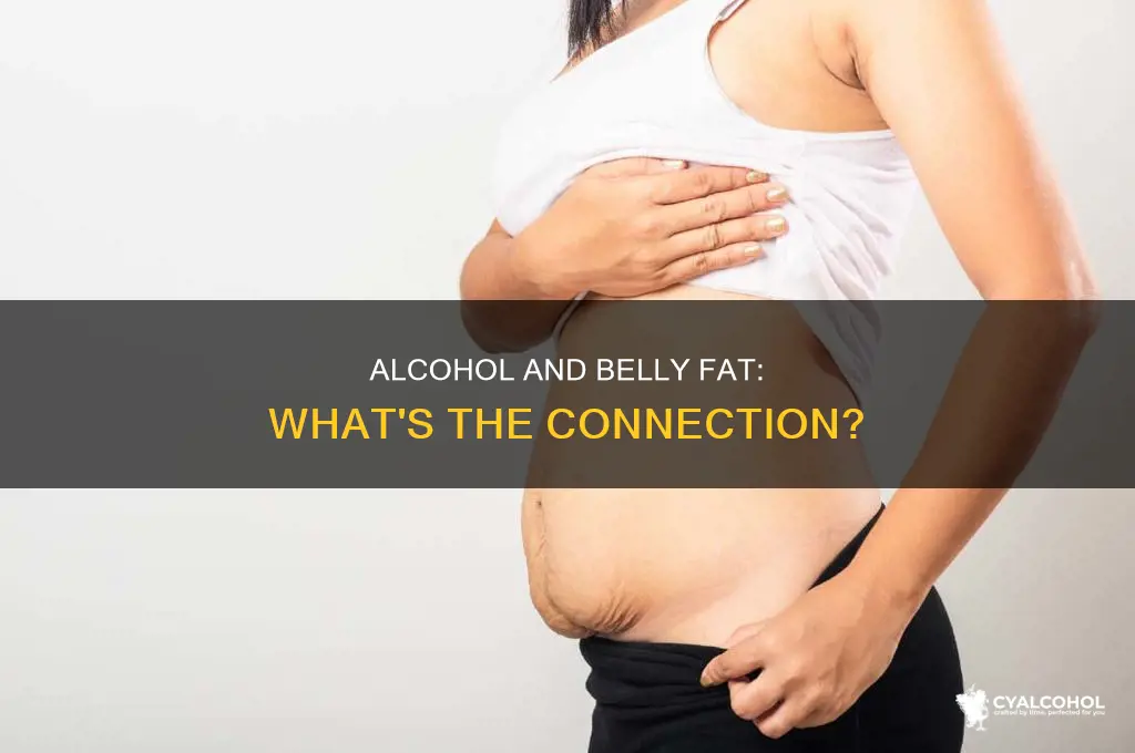 how to lose belly fat due to alcohol