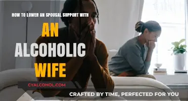 Alcoholism and Spousal Support: Reducing Payments