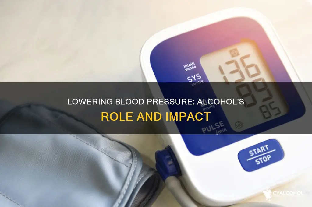 how to lower risk of htn lower alcohol