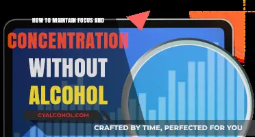 Focus and Concentration: Alcohol-Free Strategies