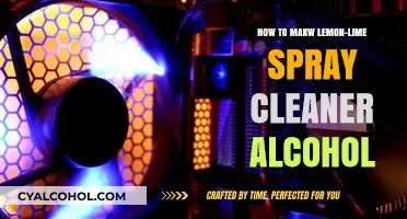 DIY Lemon-Lime Spray Cleaner: Fresh Scent, Sparkling Results