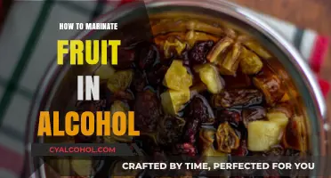 Infuse Flavor: Mastering the Art of Alcohol-Marinated Fruits