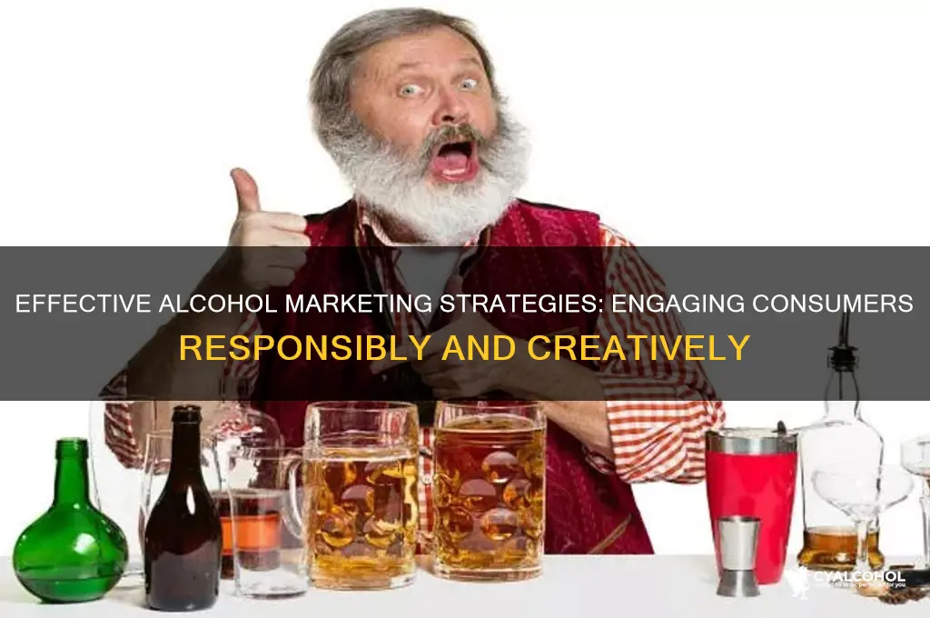 how to market alcohol