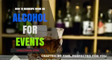 Understanding Alcohol Markups for Events