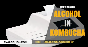 Accurately Measuring Alcohol Content in Your Homemade Kombucha Brew