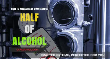 Measuring Alcohol: Ounces and Half-Ounces Simplified
