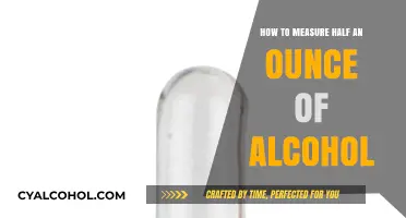 Measuring Alcohol: Half an Ounce Precision