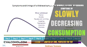 Easing Alcohol Withdrawal: Gradual Reduction for Milder Symptoms