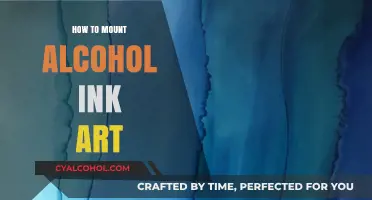 Mastering the Art of Mounting Alcohol Ink Creations Flawlessly
