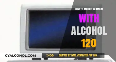 Mounting Images with Alcohol 120: A Step-by-Step Guide