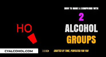 Alcohol Groups: Naming Compounds with Multiple OH Groups
