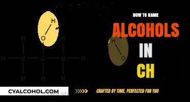 Mastering Alcohol Nomenclature: A Comprehensive Guide to Naming Alcohols in Chemistry