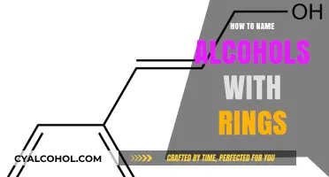 Naming Alcohols with Rings: A Step-by-Step IUPAC Guide
