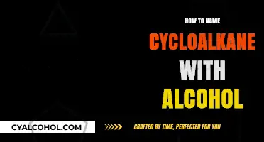 Naming Cycloalkanes with Alcohol Groups: A Step-by-Step IUPAC Guide
