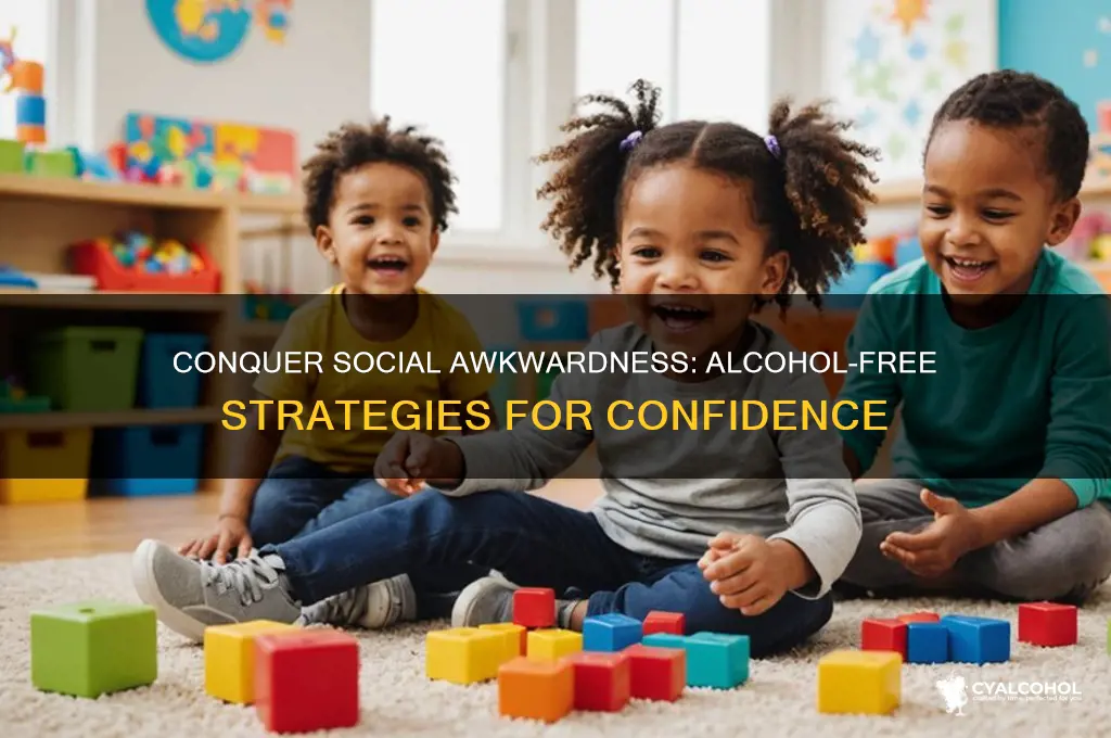 how to not be socially awkward without alcohol