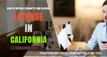 Get Licensed to Sell Cigarettes and Alcohol in California