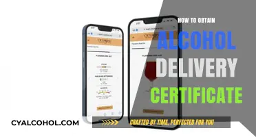 Obtaining Your Alcohol Delivery Certificate: A Step-by-Step Guide