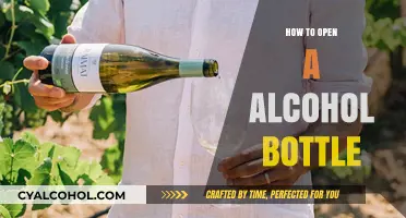 Mastering the Art of Opening Alcohol Bottles: Tips and Tricks