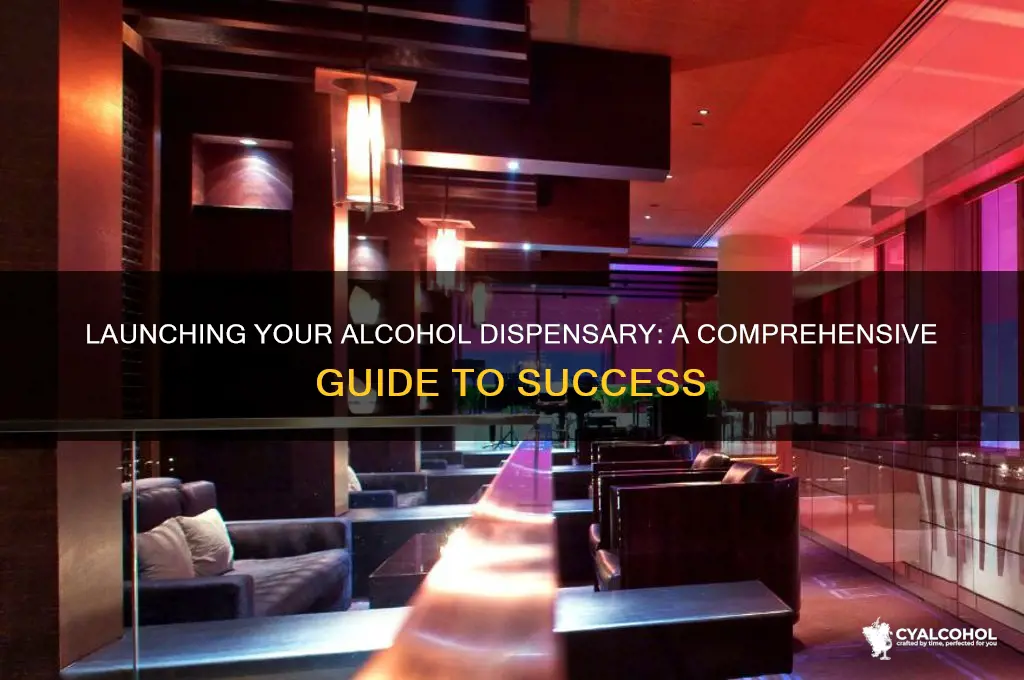 how to open a alcohol dispensary