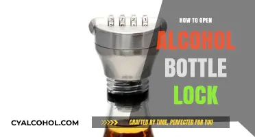 Unlocking Alcohol Bottles: A Simple Guide to Removing Bottle Locks