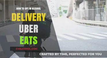 Alcohol Delivery: Opting In with Uber Eats