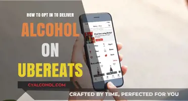 Alcohol Delivery: Opting In on UberEats