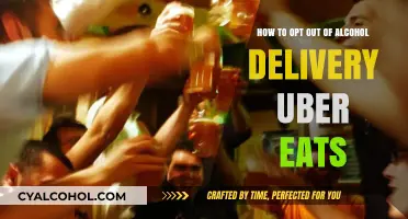 Uber Eats: Opting Out of Alcohol Delivery