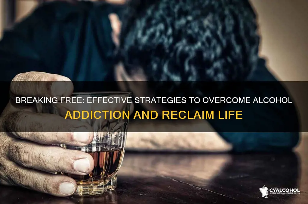 how to over come alcohol addiction