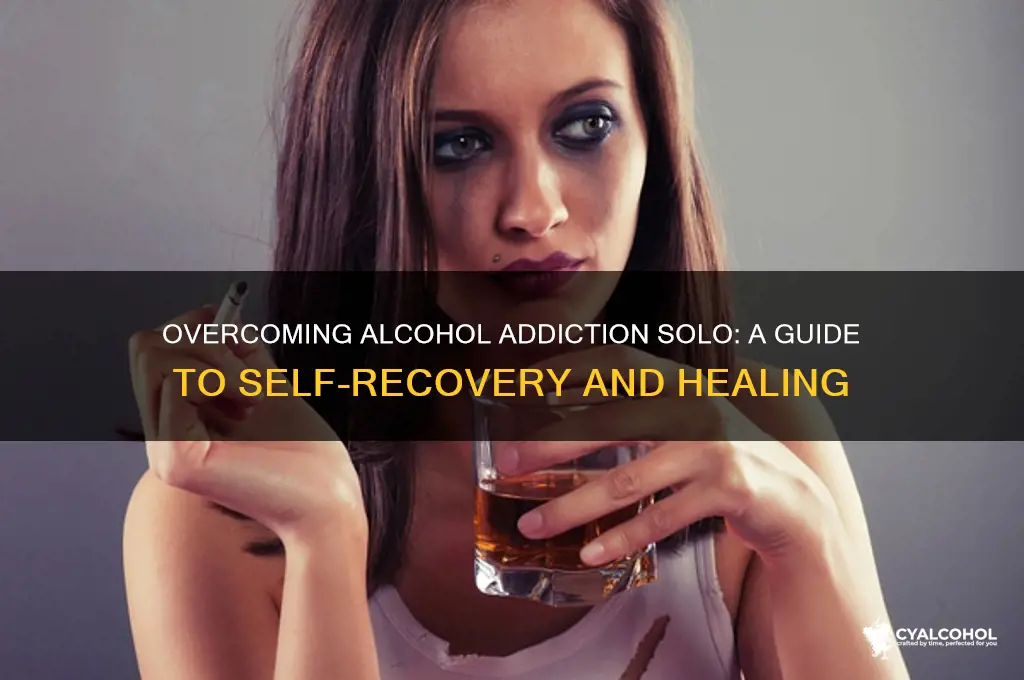 how to overcome alcohol addiction alone