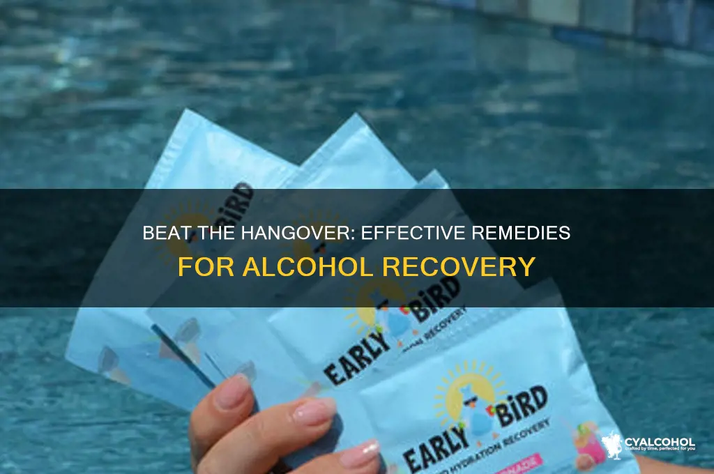 how to overcome hangover from alcohol