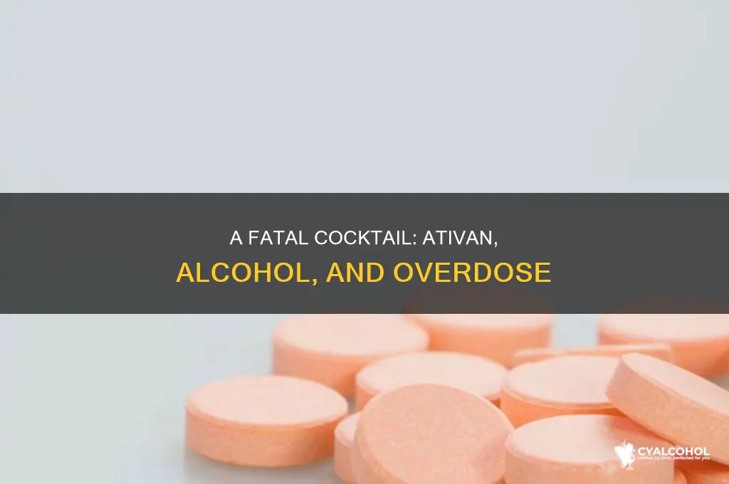 how to overdose on ativan mg alcohol steps