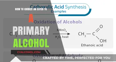 Oxidation Process: Ester to Primary Alcohol