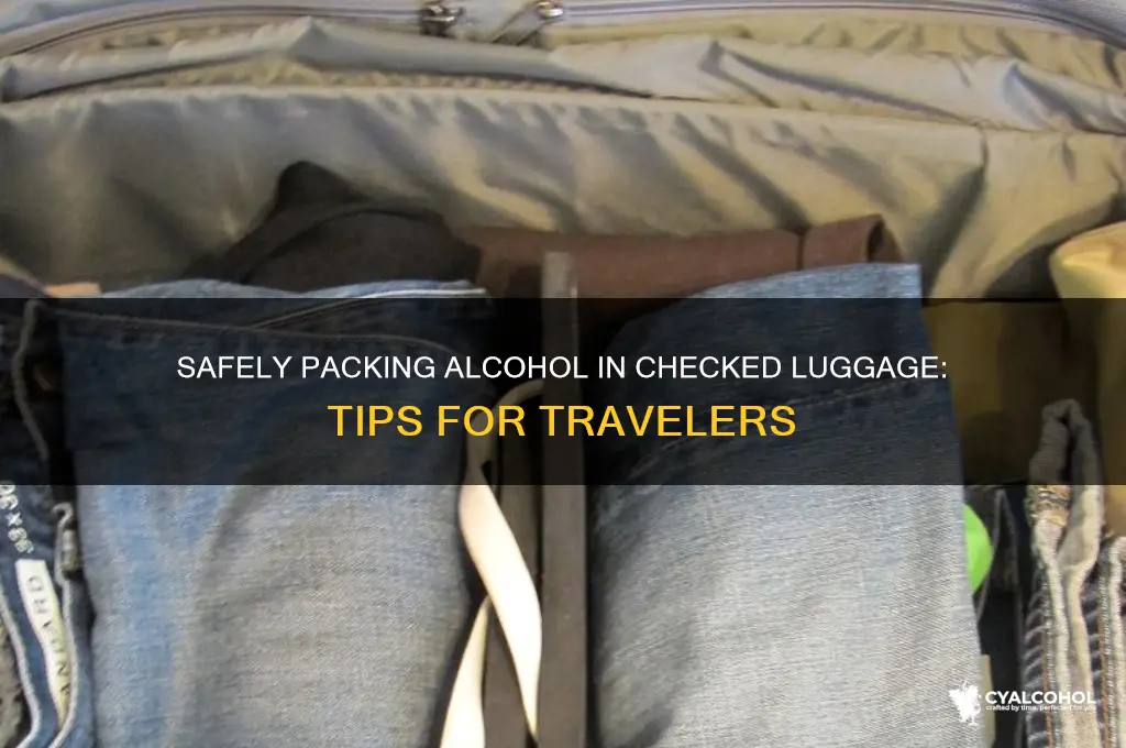 Safely Packing Alcohol In Checked Luggage: Tips For Travelers | CyAlcohol