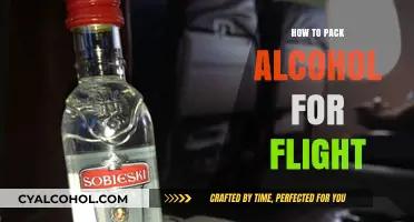 Packing Alcohol for Flights: Tips for Safe and Secure Travel