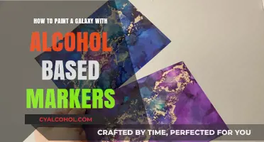 Alcohol Marker Galaxy: A Guide to Painting Stars