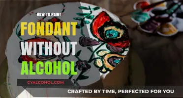 Painting Fondant Alcohol-Free: Easy Techniques for Vibrant, Safe Decorations