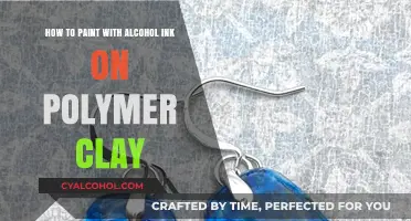 Alcohol Ink Art on Polymer Clay: A Beginner's Guide