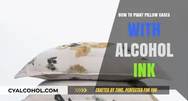 Alcohol Ink Pillowcases: A Creative Guide