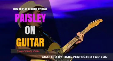 Mastering 'Alcohol' by Brad Paisley on Guitar