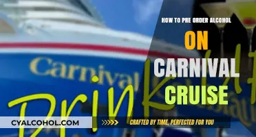Pre-Ordering Alcohol on Carnival Cruise: A Step-by-Step Guide