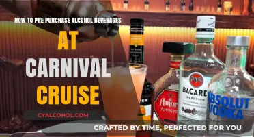 Carnival Cruise: Pre-Purchasing Alcohol Simplified