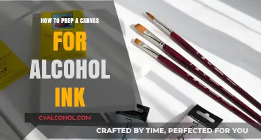 Prepping Your Canvas for Alcohol Ink: A Beginner's Guide